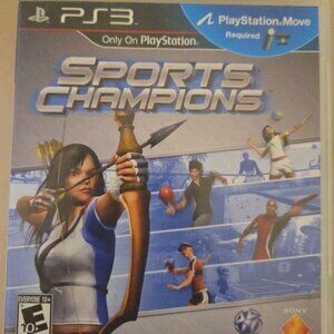 Sports Champions (Sony PlayStation 3, 2012) PS3 Move